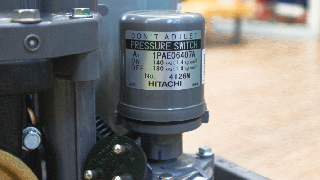 pressure switch - water pump